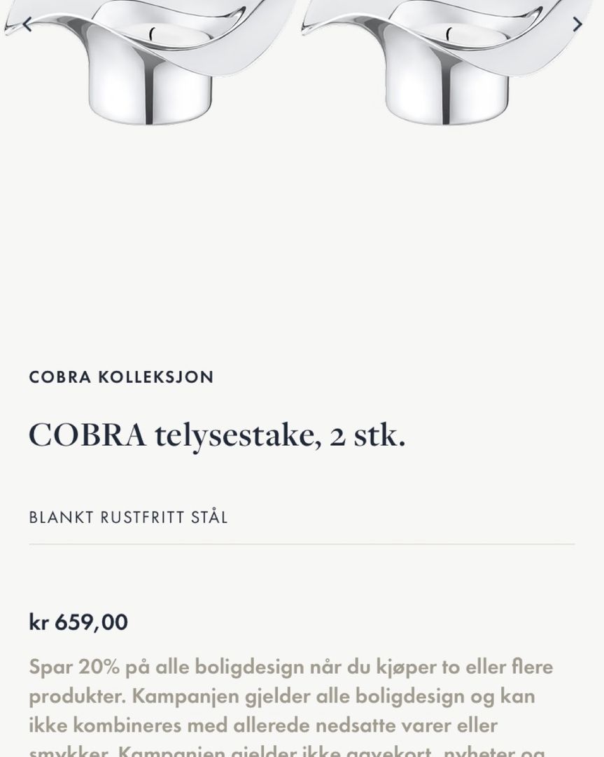 COBRA telysestake