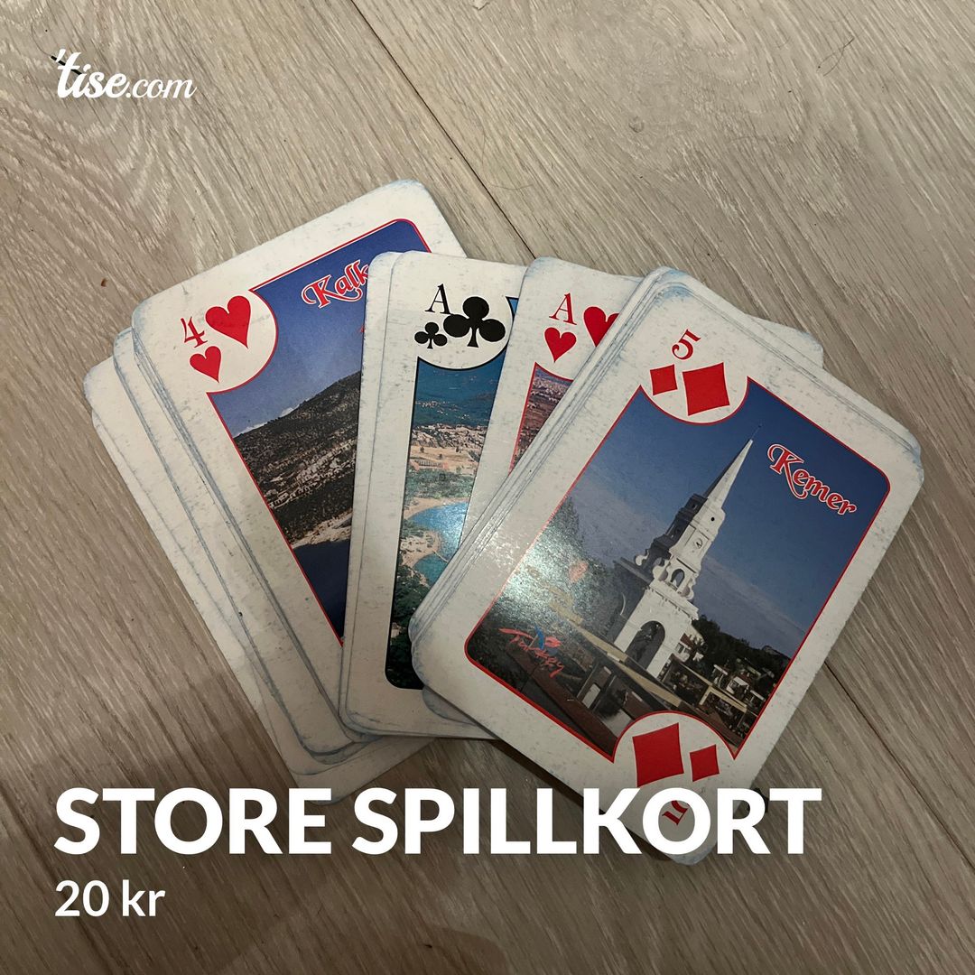 Store Spillkort