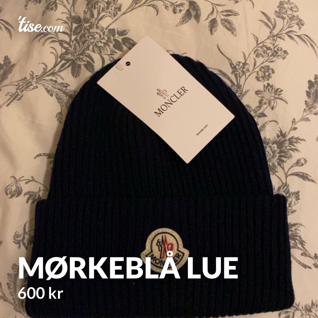 Mørkeblå lue