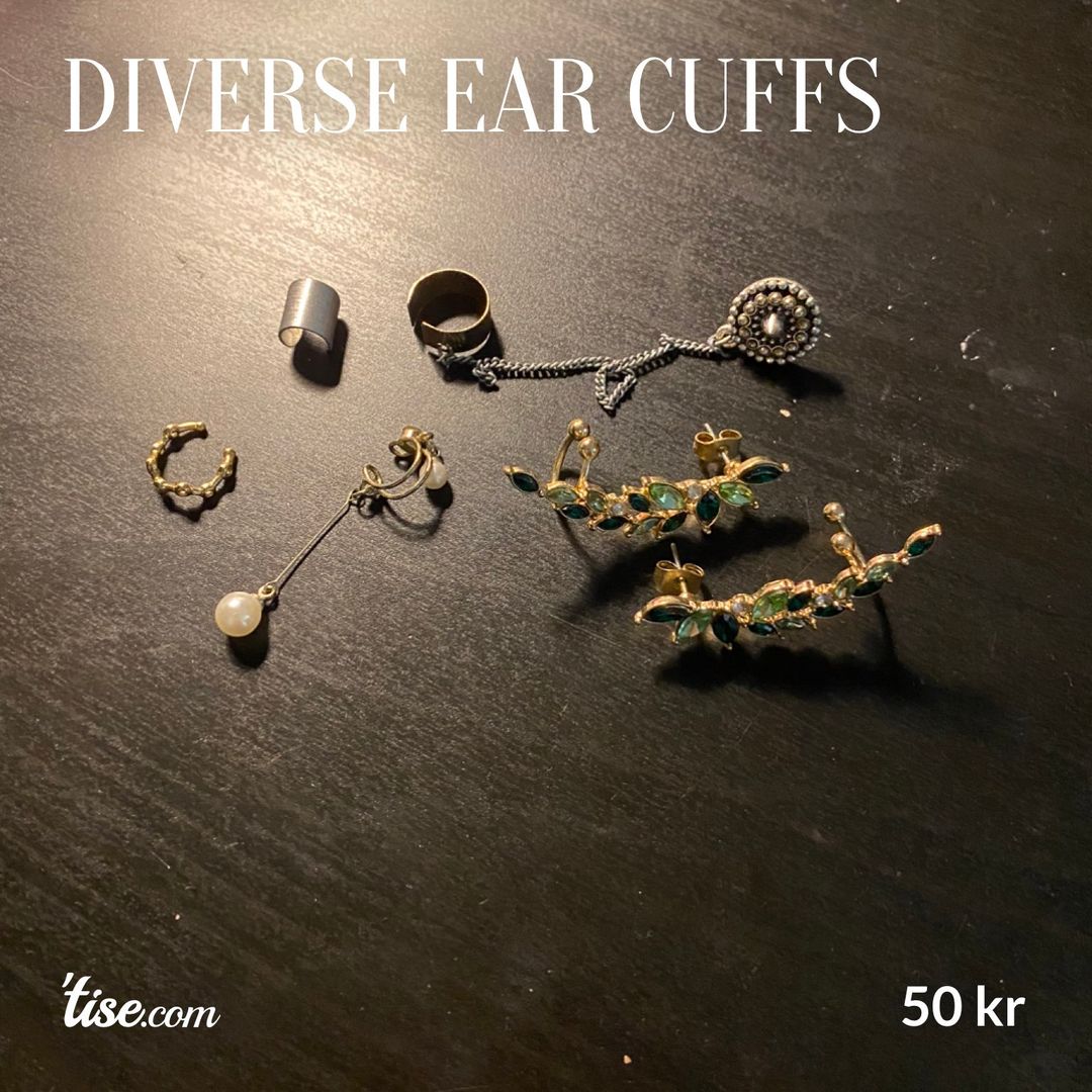 Diverse ear cuffs