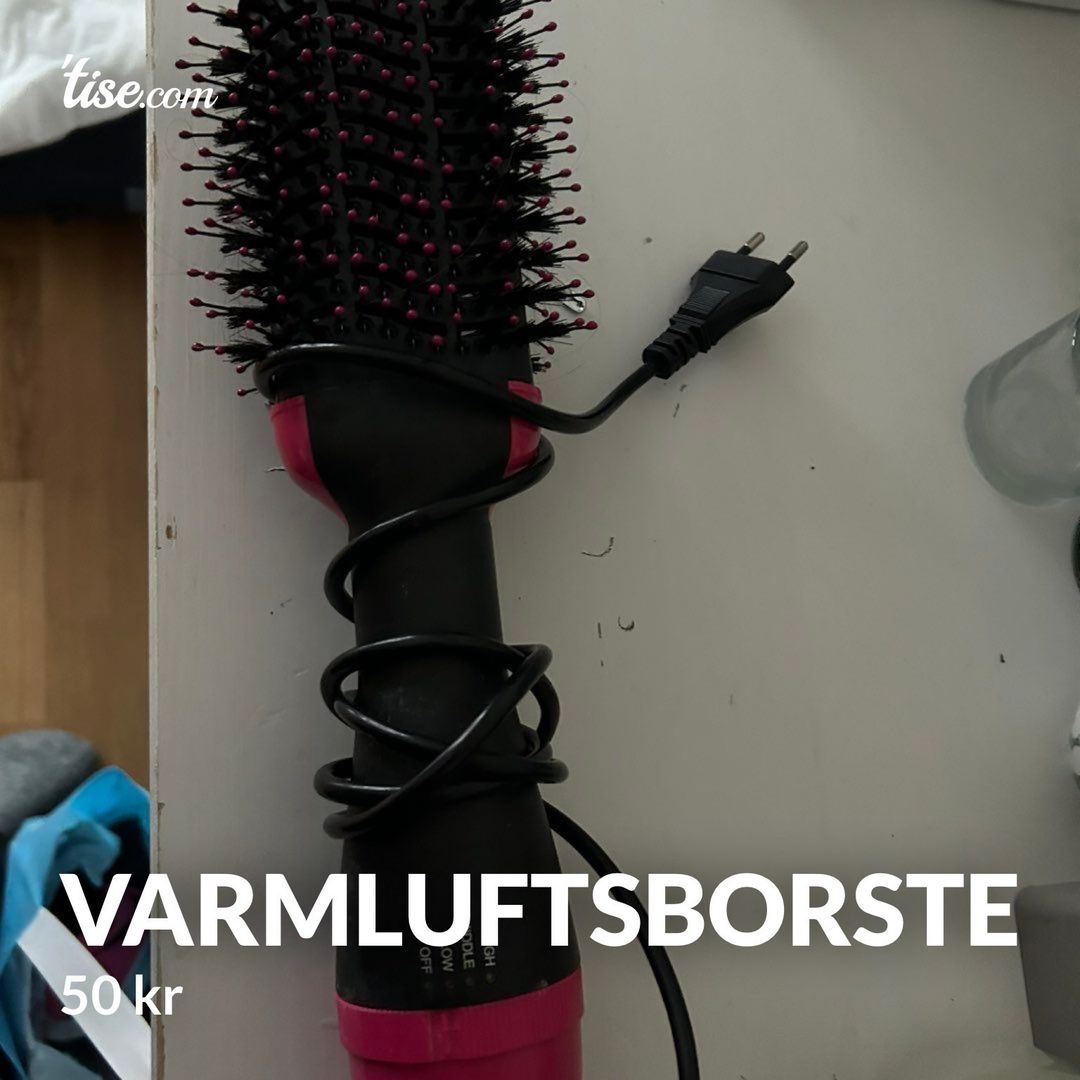 Varmluftsborste