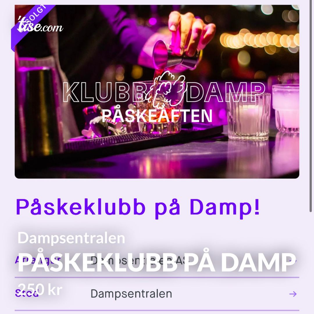 Påskeklubb på damp