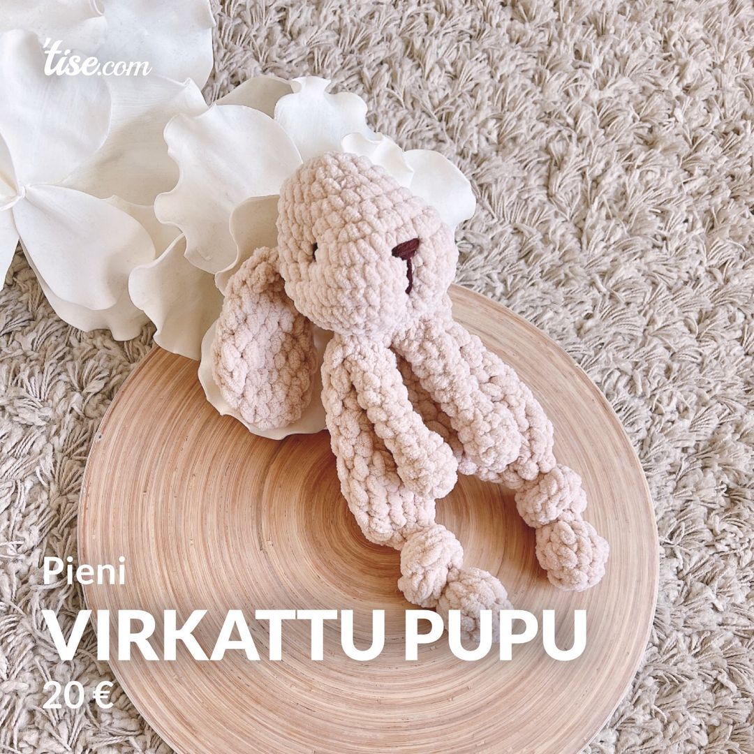 Virkattu pupu