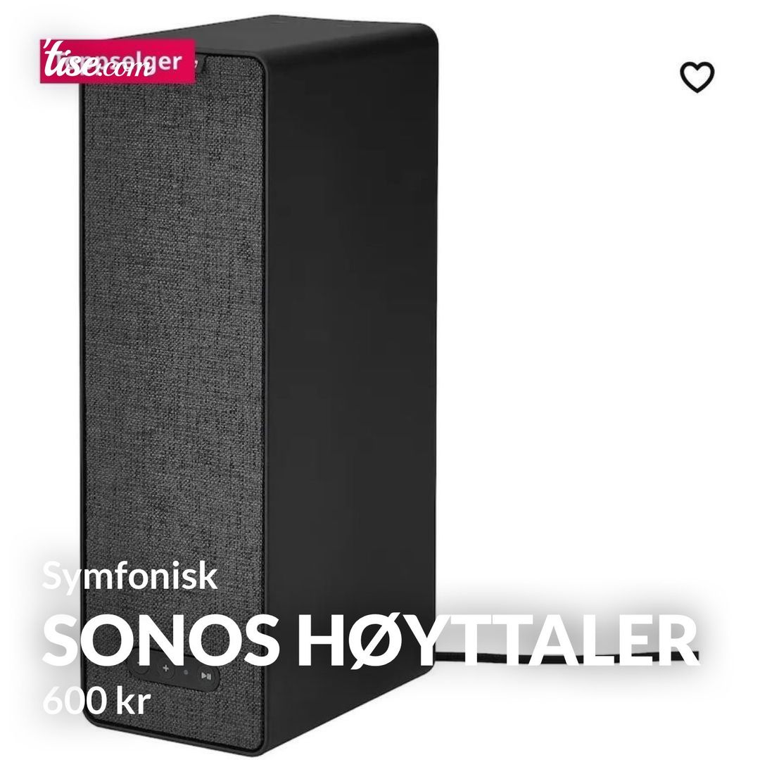 Sonos høyttaler