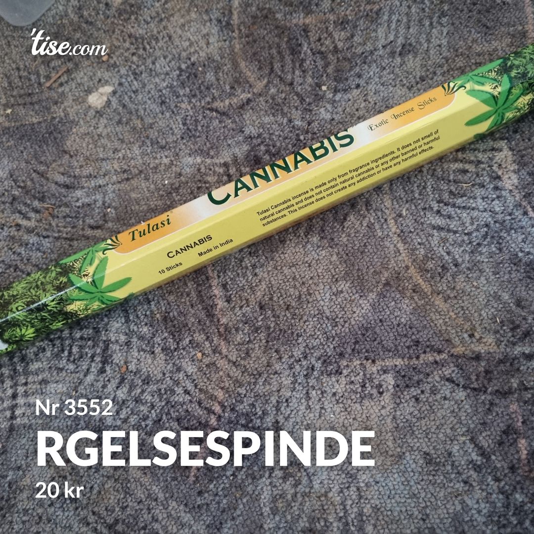 Rgelsespinde