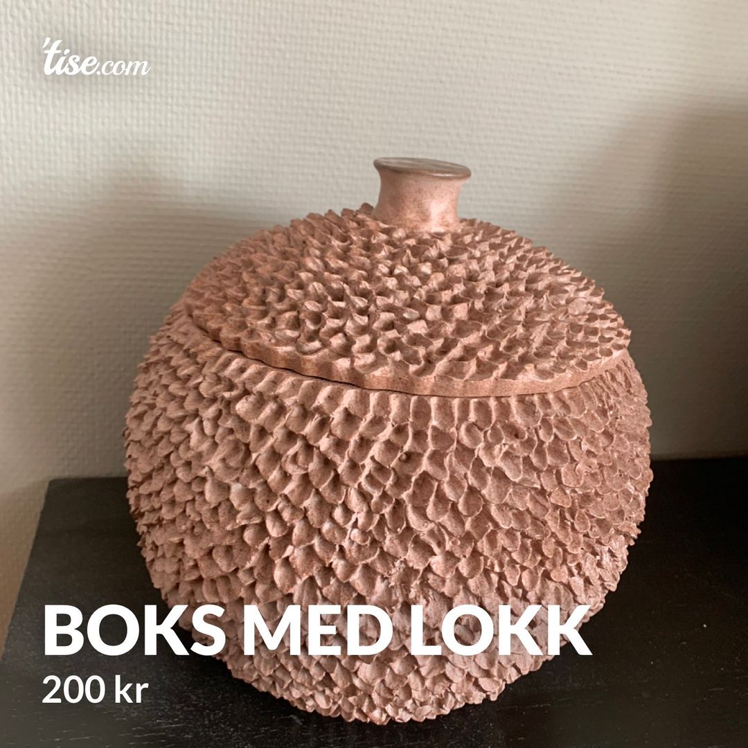 Boks med lokk