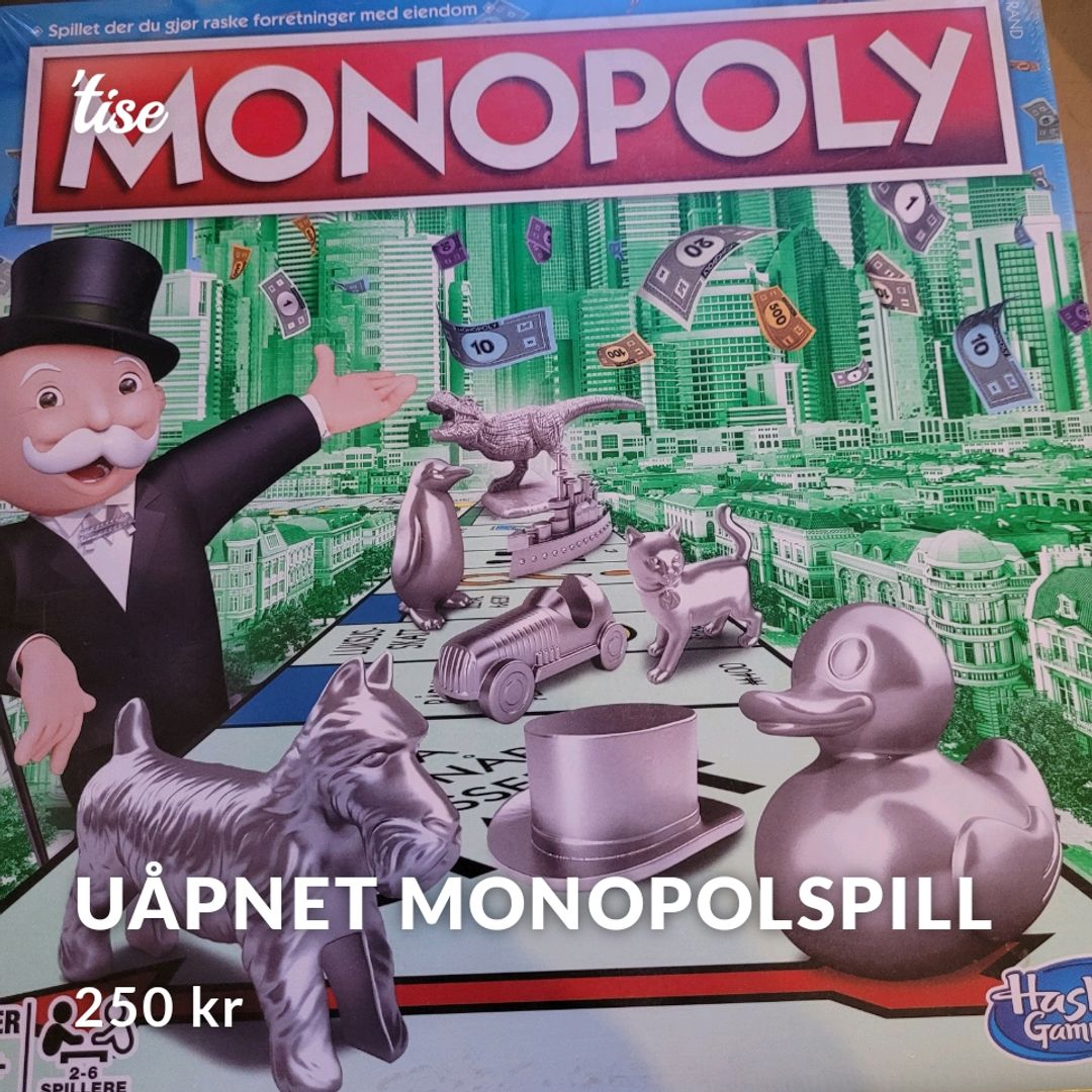 Uåpnet Monopolspill