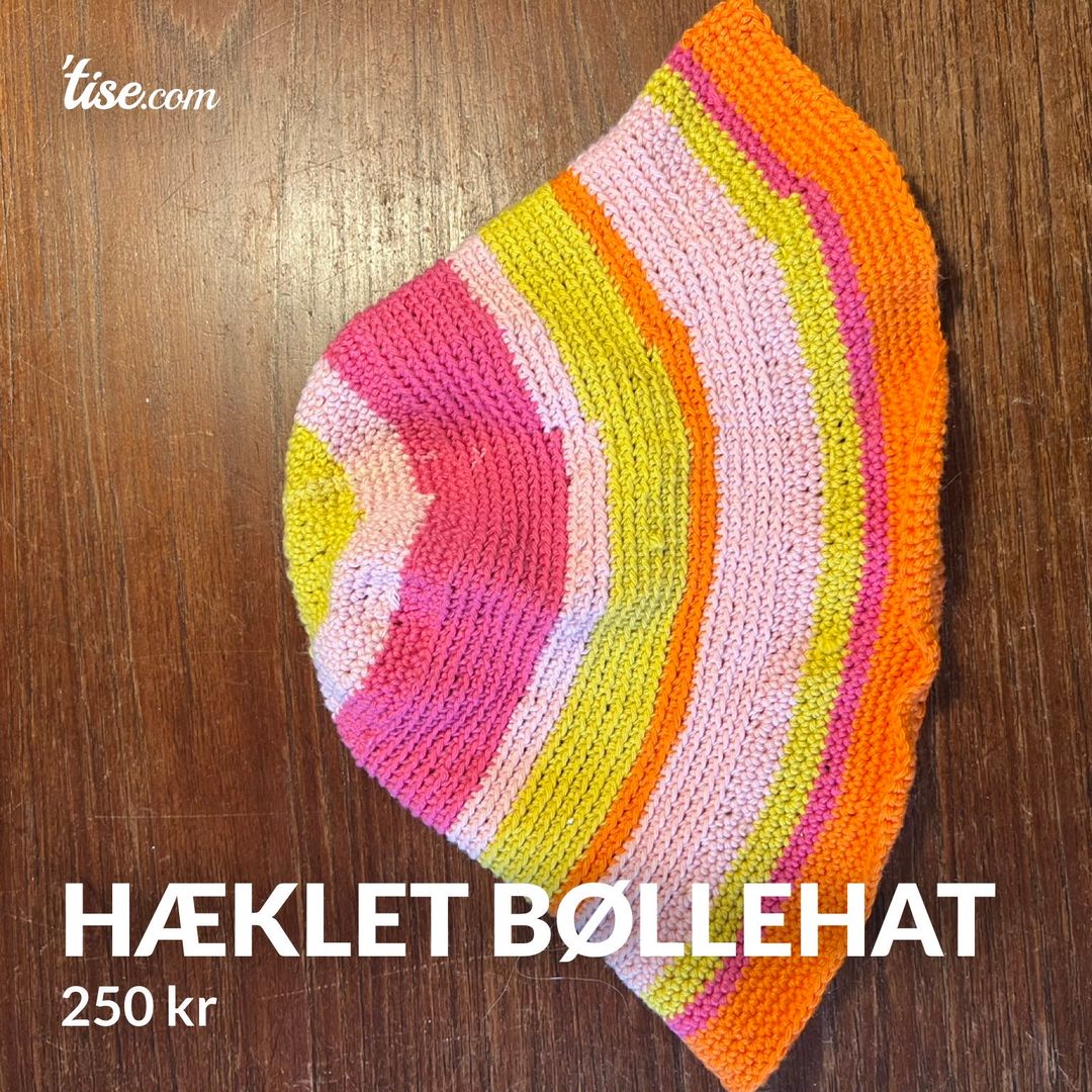 Hæklet bøllehat