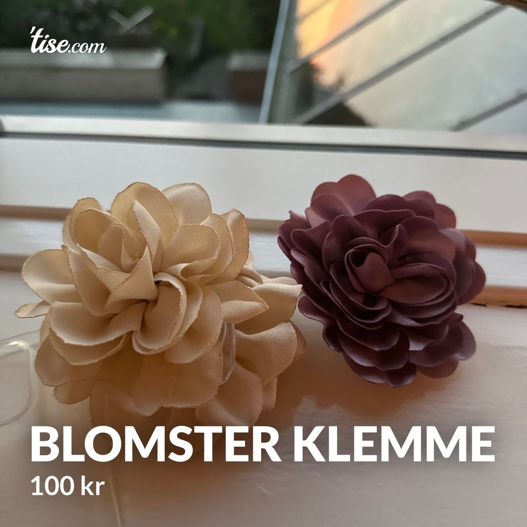 Blomster klemme