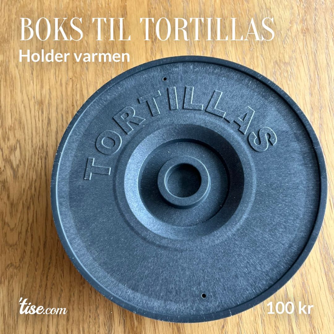 Boks til tortillas