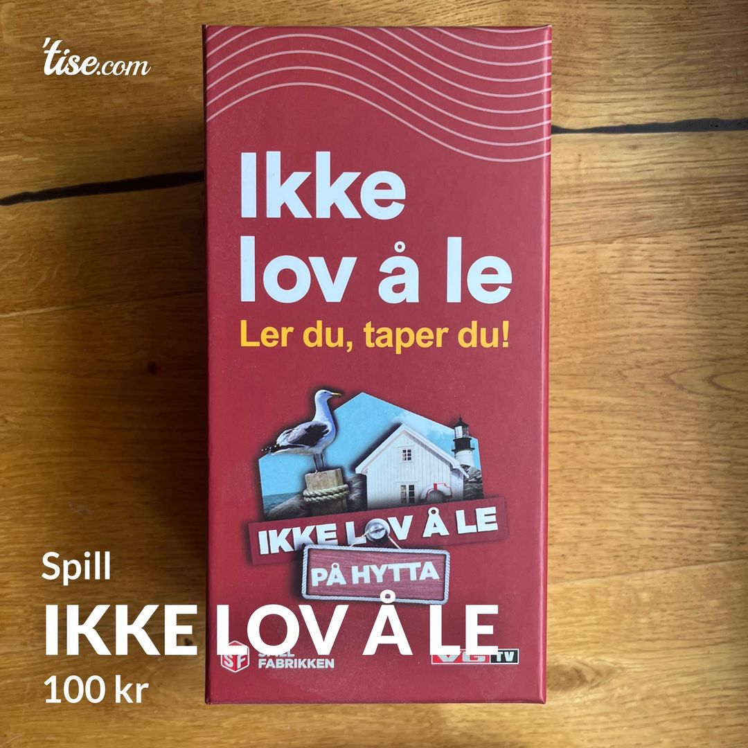 Ikke lov å le