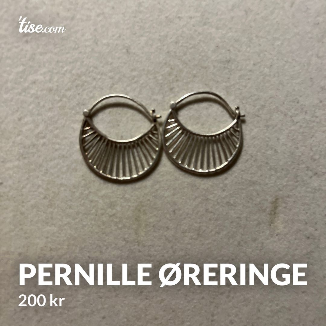 Pernille øreringe