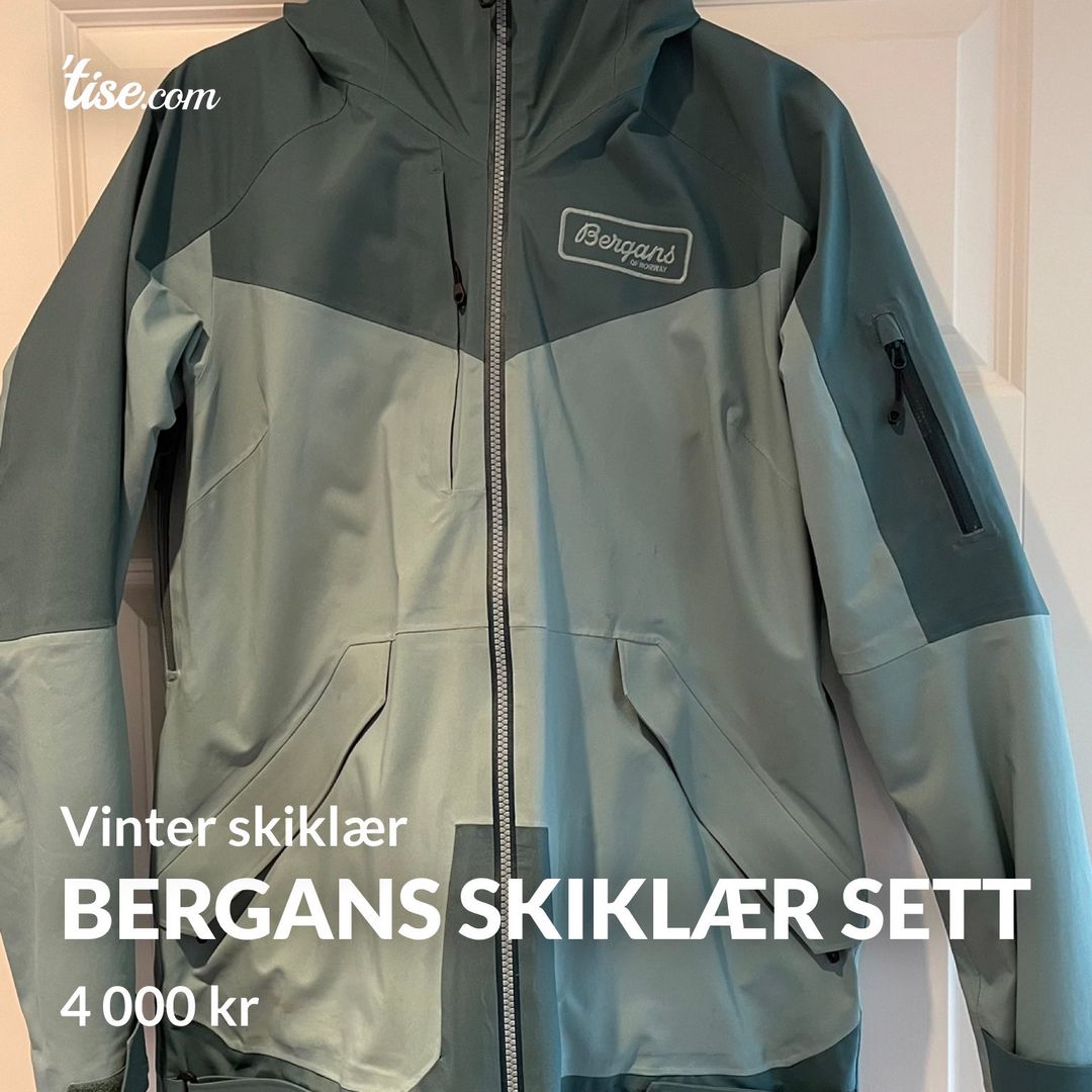 Bergans skiklær sett