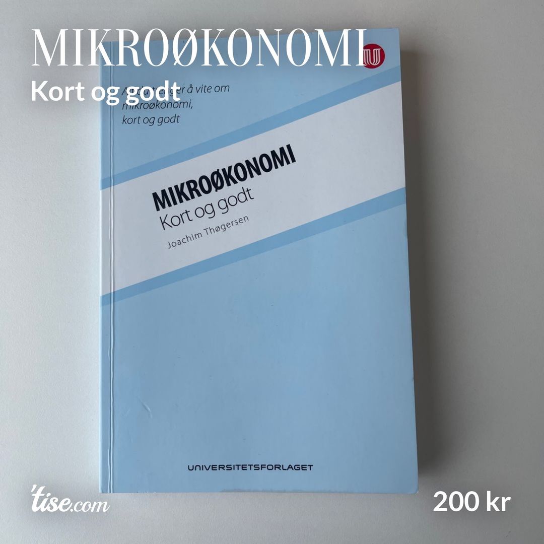 Mikroøkonomi