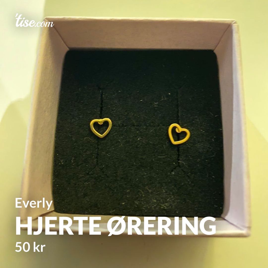 Hjerte ørering