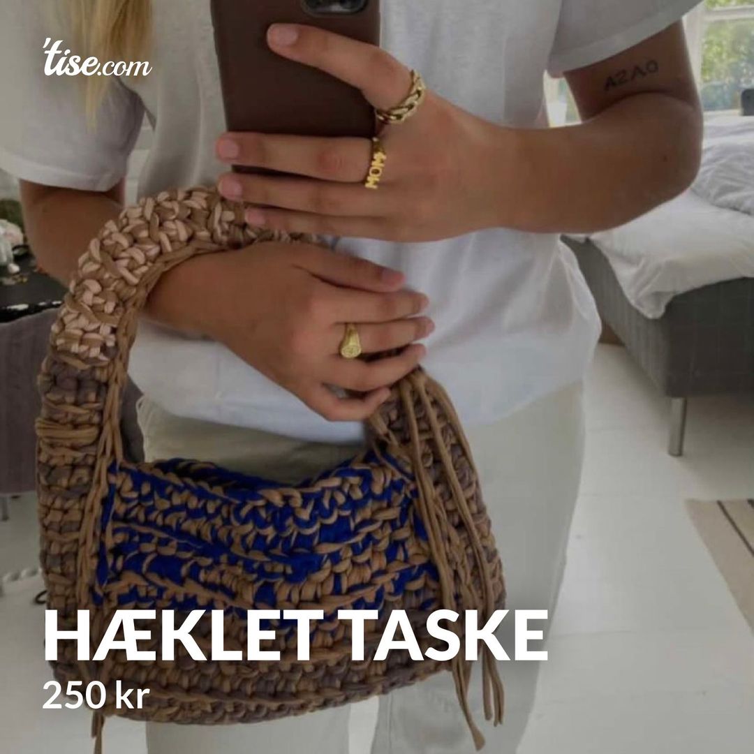 Hæklet taske