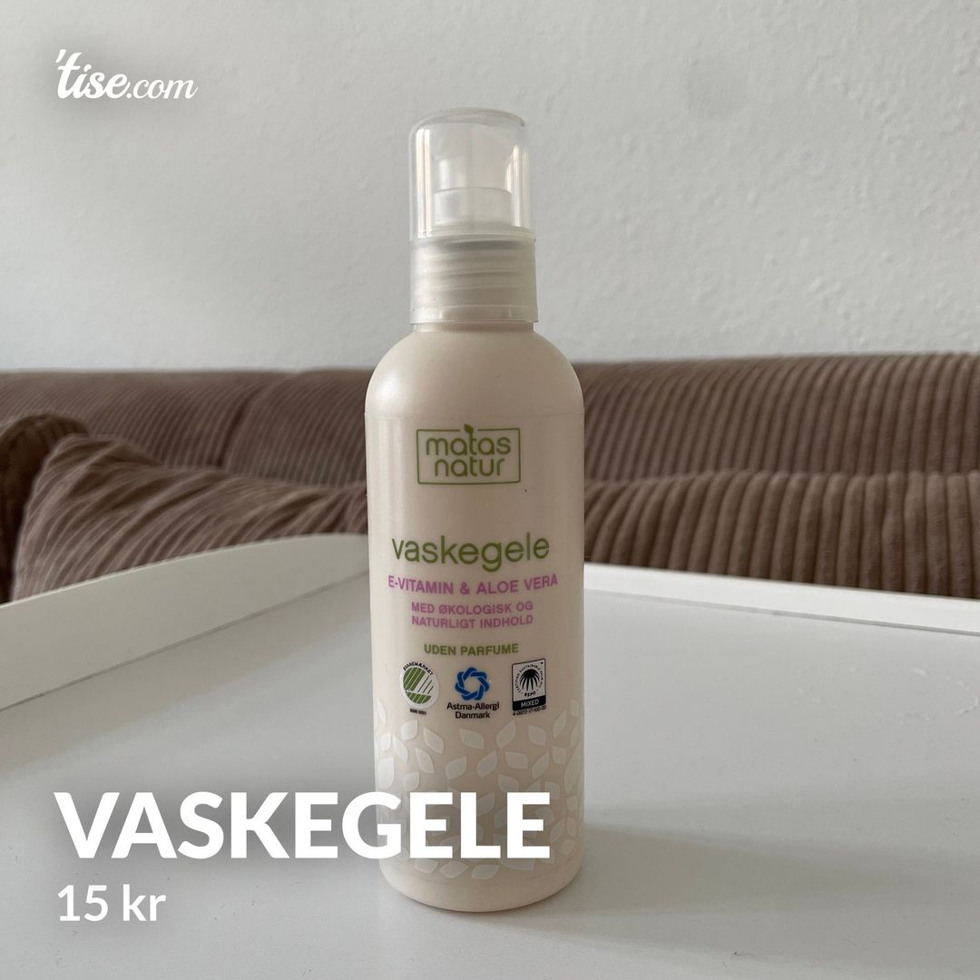 Vaskegele