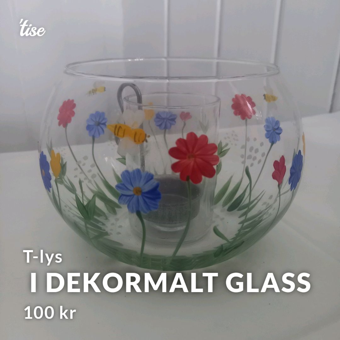 i dekormalt glass