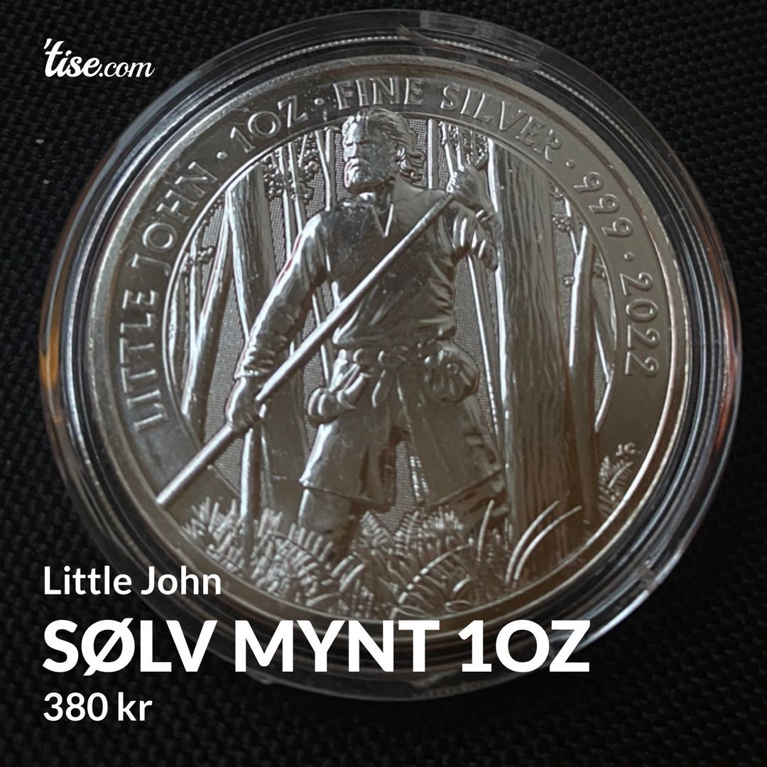 Sølv mynt 1oz