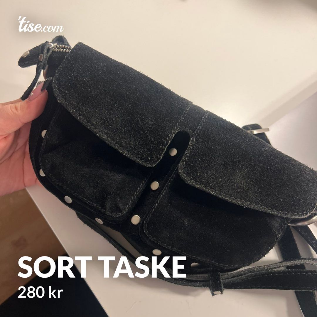 Sort taske