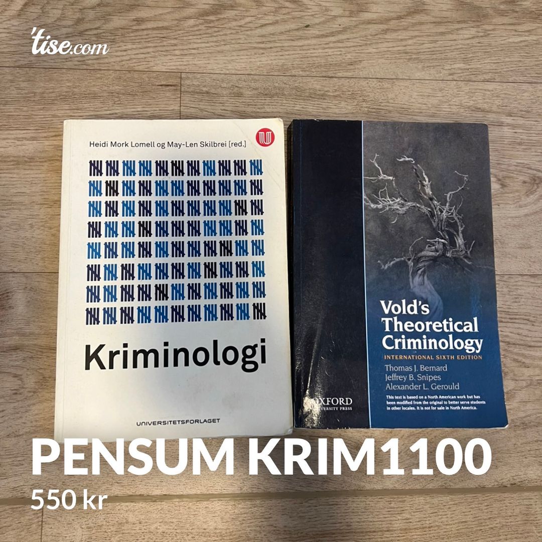 Pensum krim1100