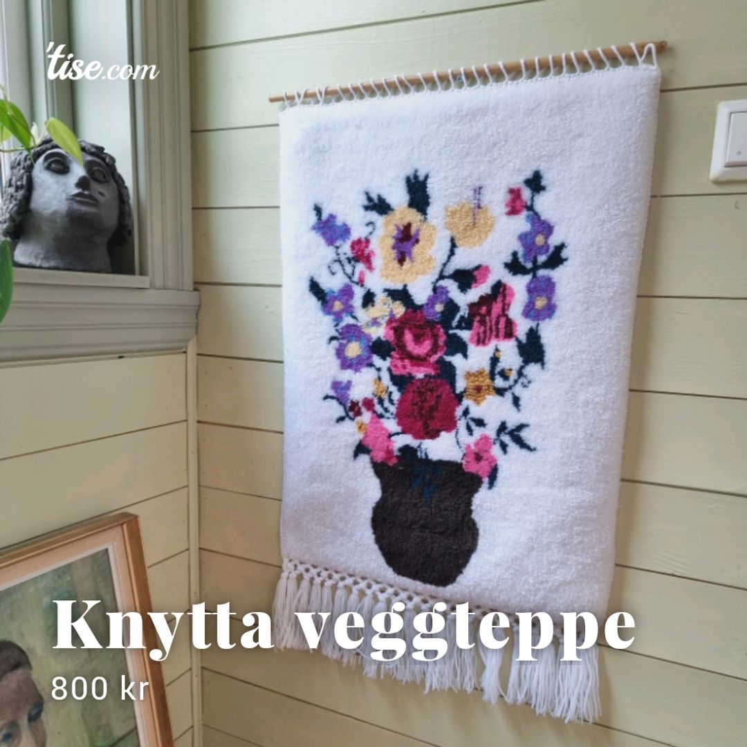 Knytta veggteppe