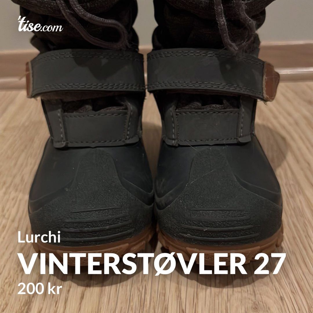 Vinterstøvler 27