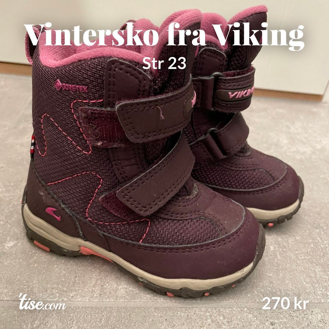 Vintersko fra Viking