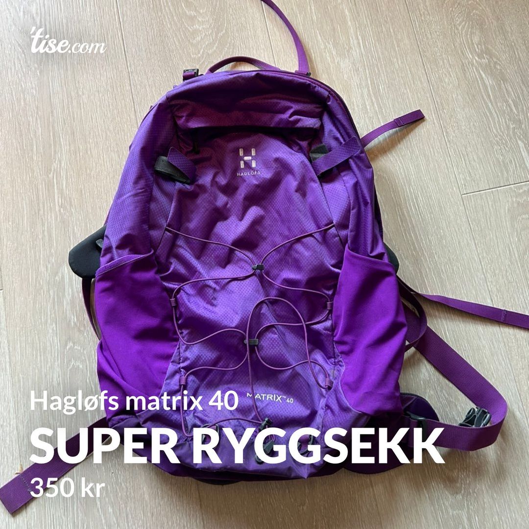 Super ryggsekk