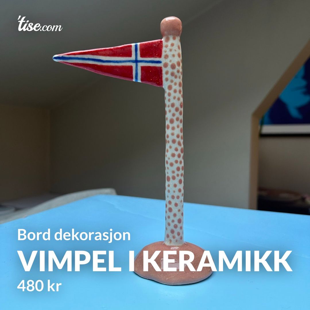 Vimpel i keramikk