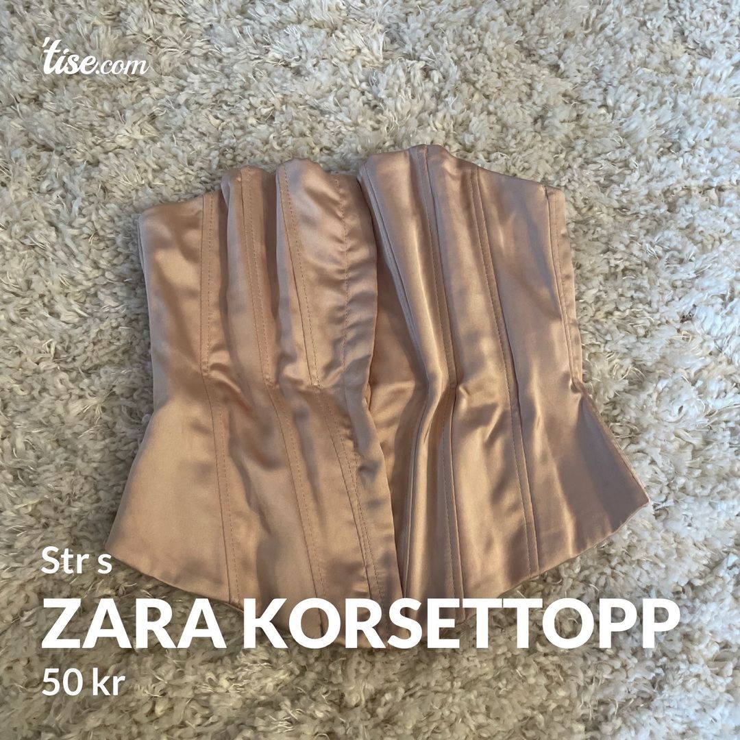 Zara Korsettopp