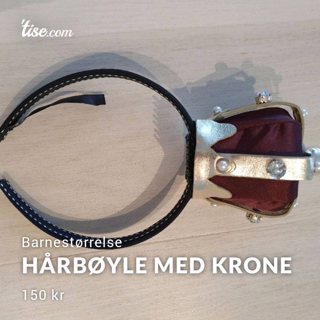 Hårbøyle med krone