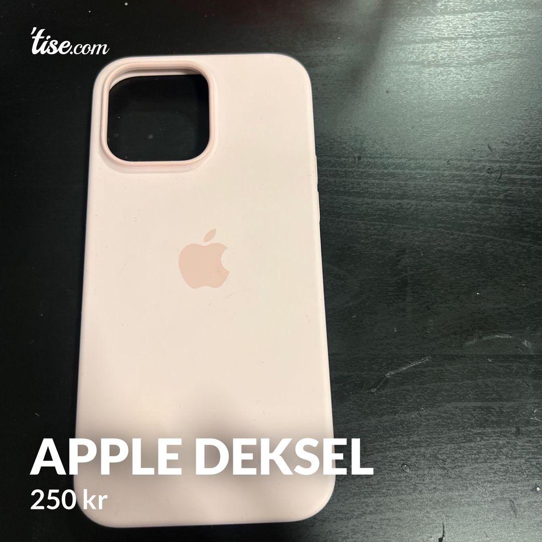 Apple deksel