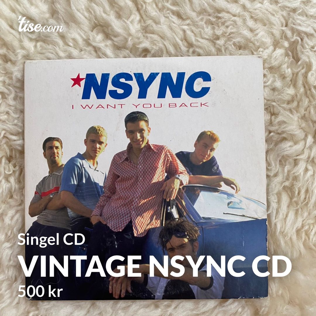 Vintage NSYNC CD