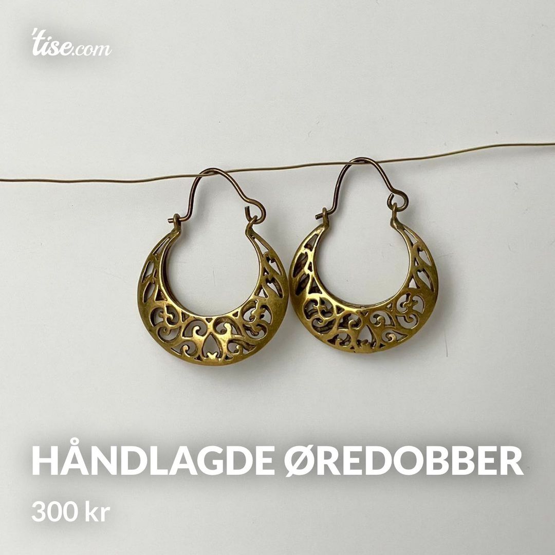 Håndlagde øredobber