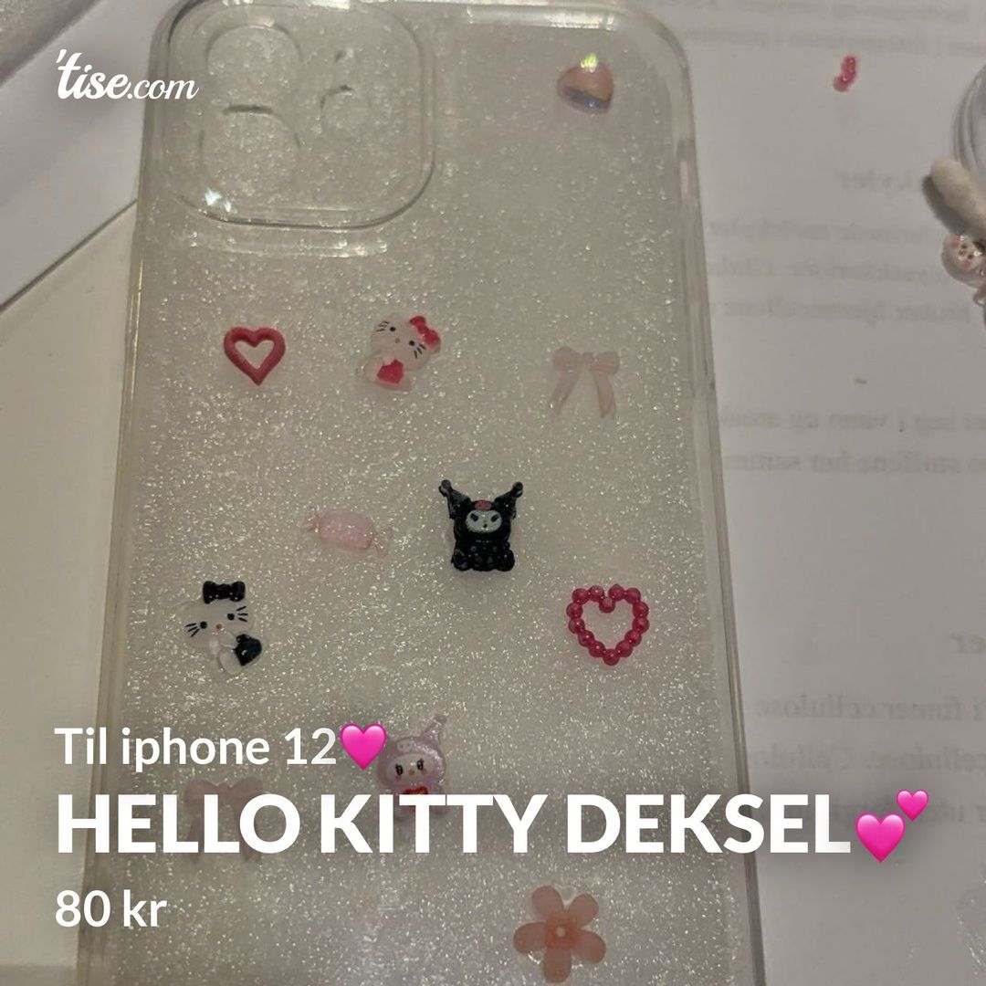 Hello kitty deksel💕