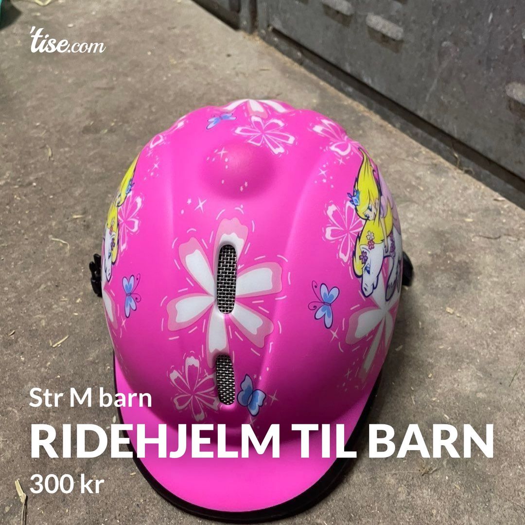 Ridehjelm til barn