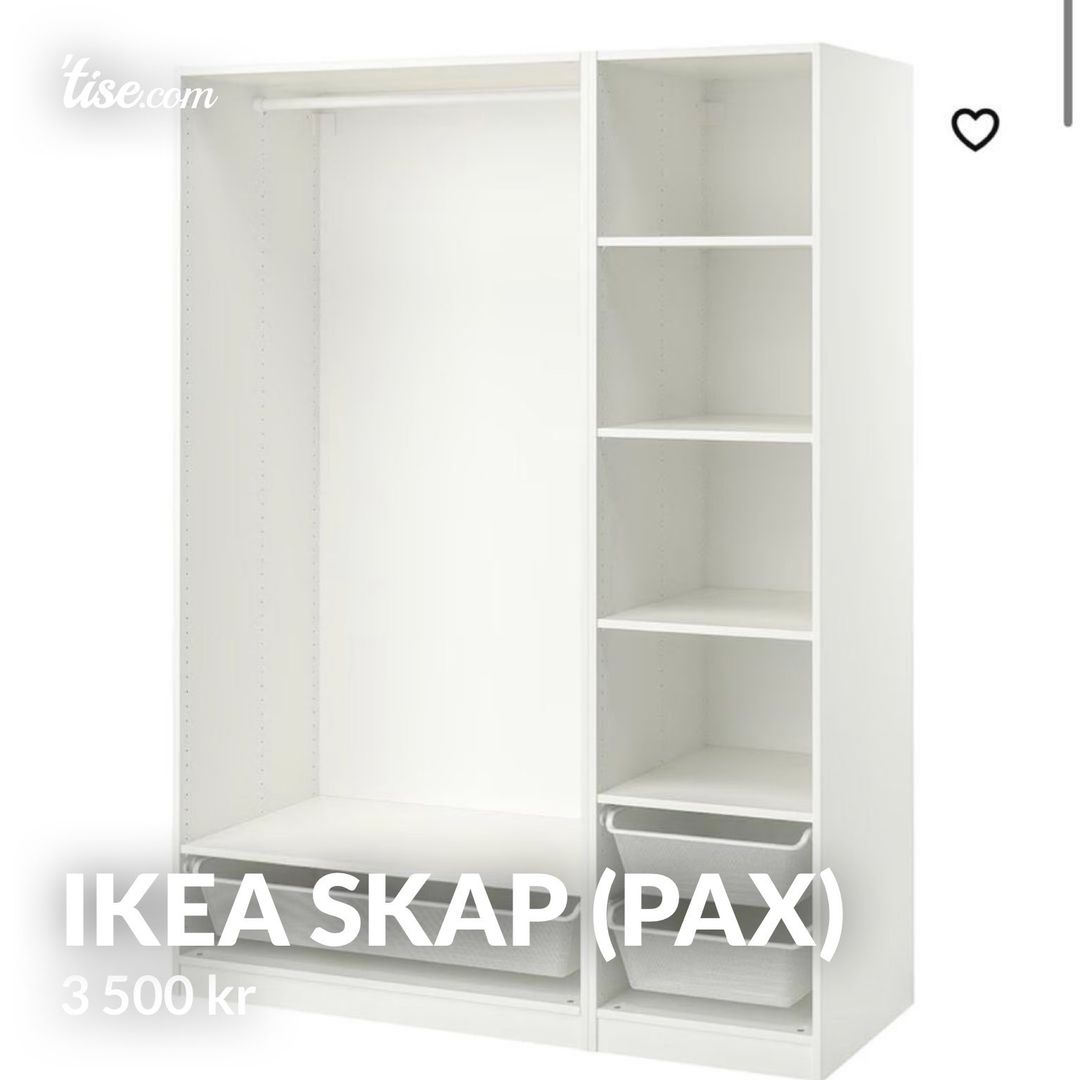 Ikea skap (pax)