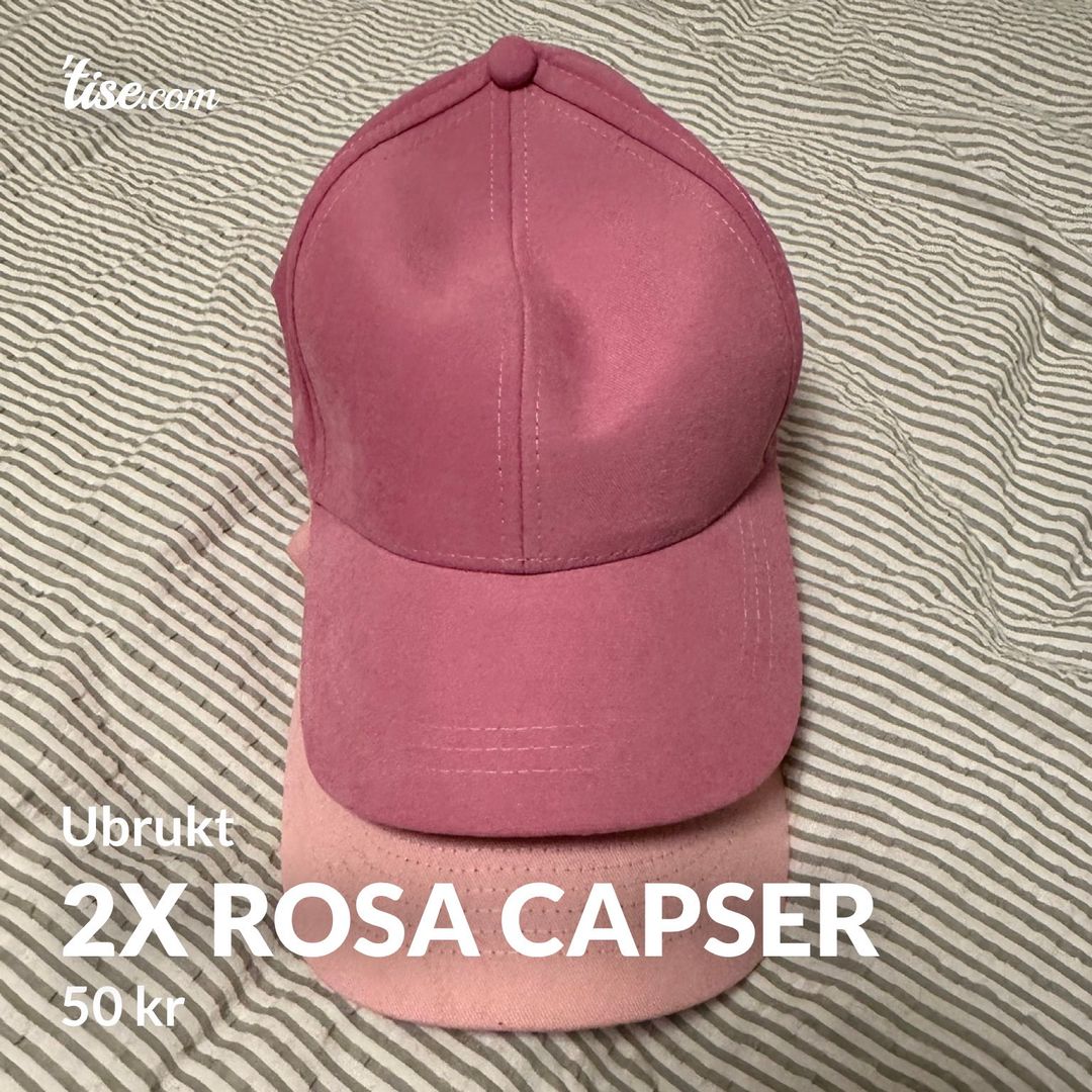 2x rosa capser