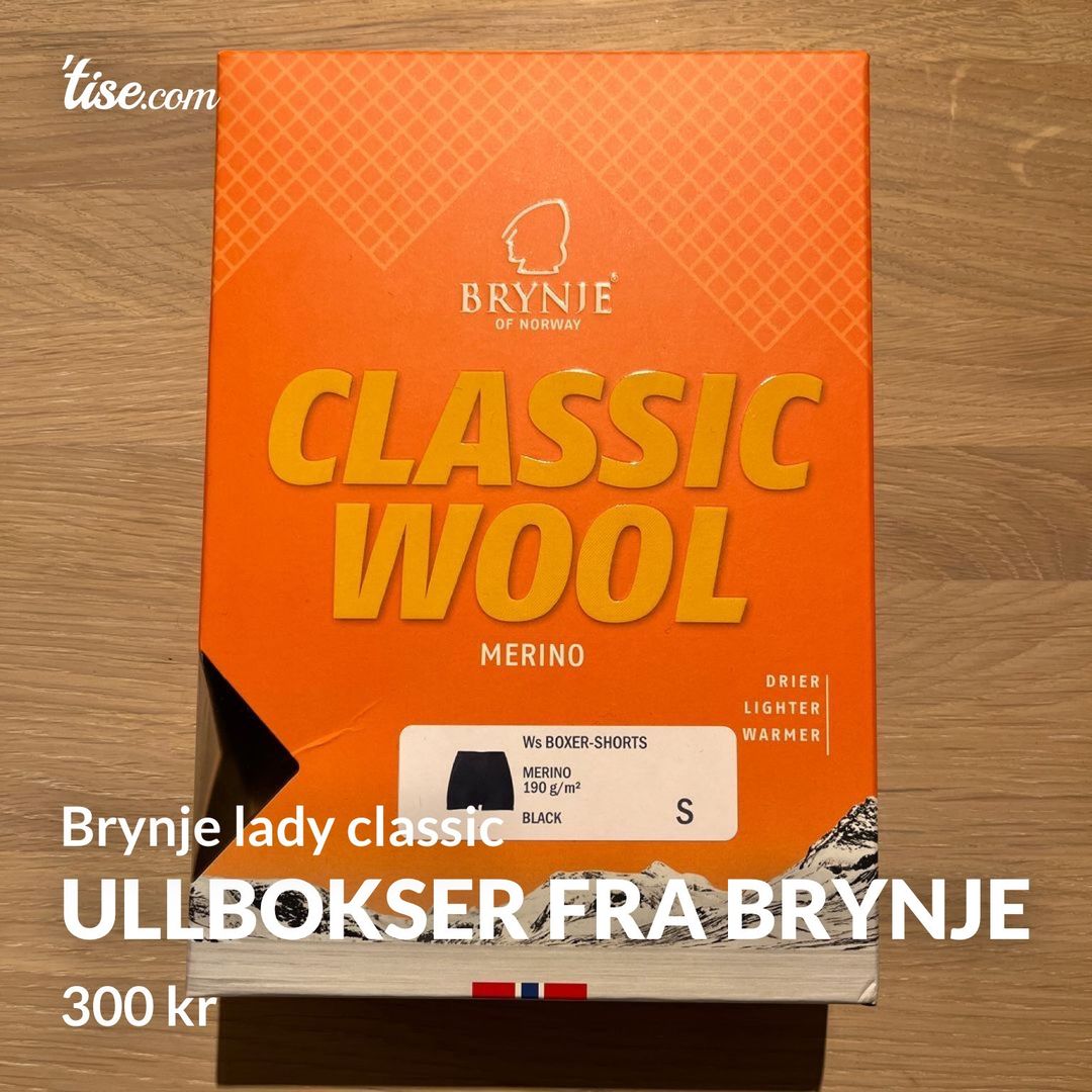 Ullbokser fra Brynje