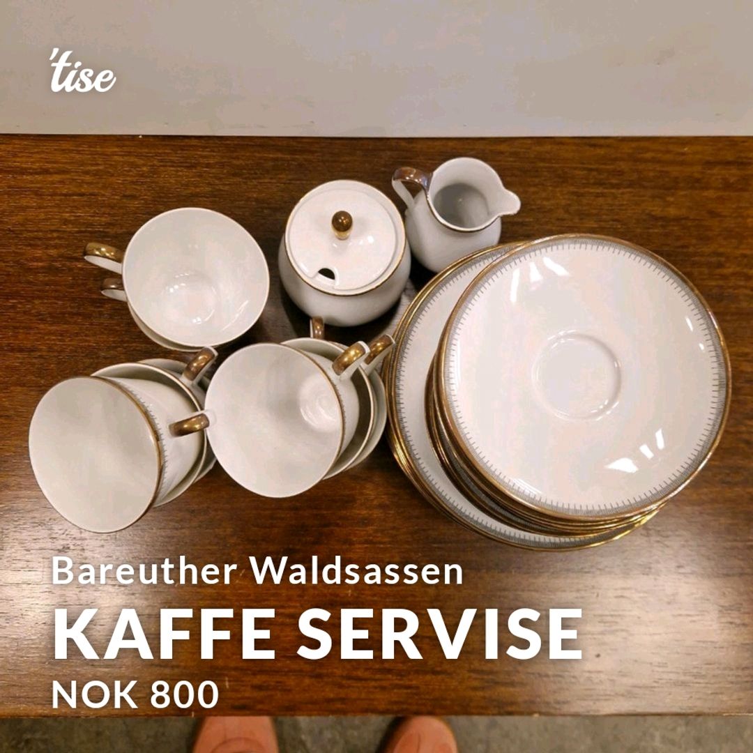 Kaffe servise