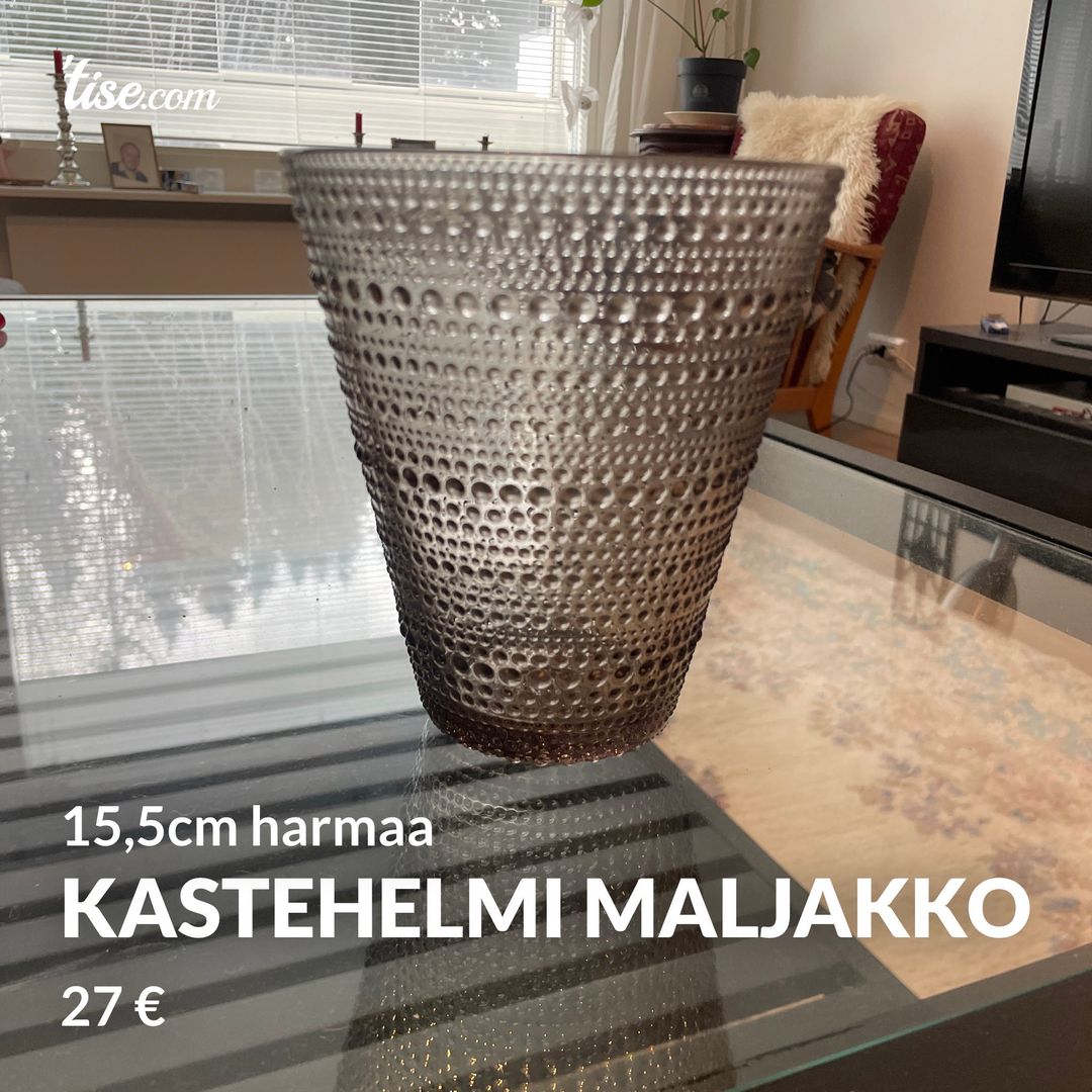 Kastehelmi maljakko