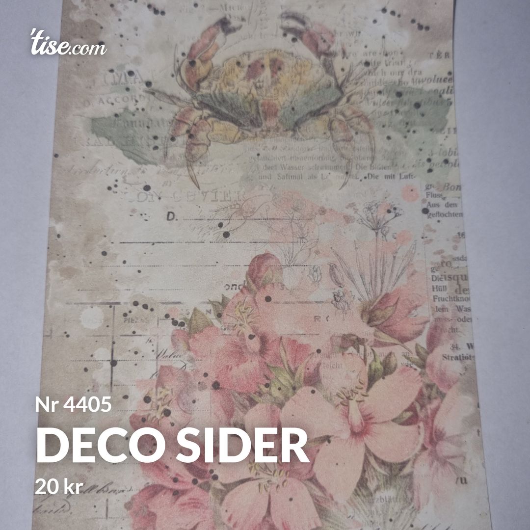 Deco Sider