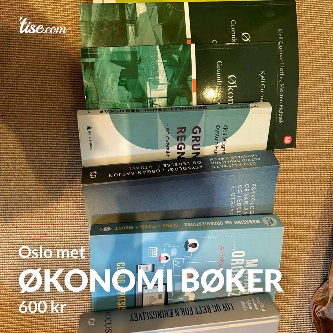 Økonomi bøker