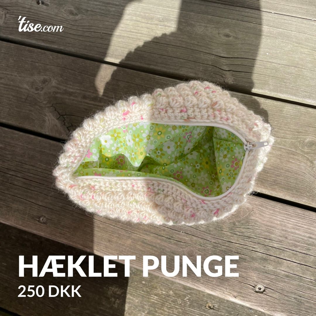 Hæklet punge