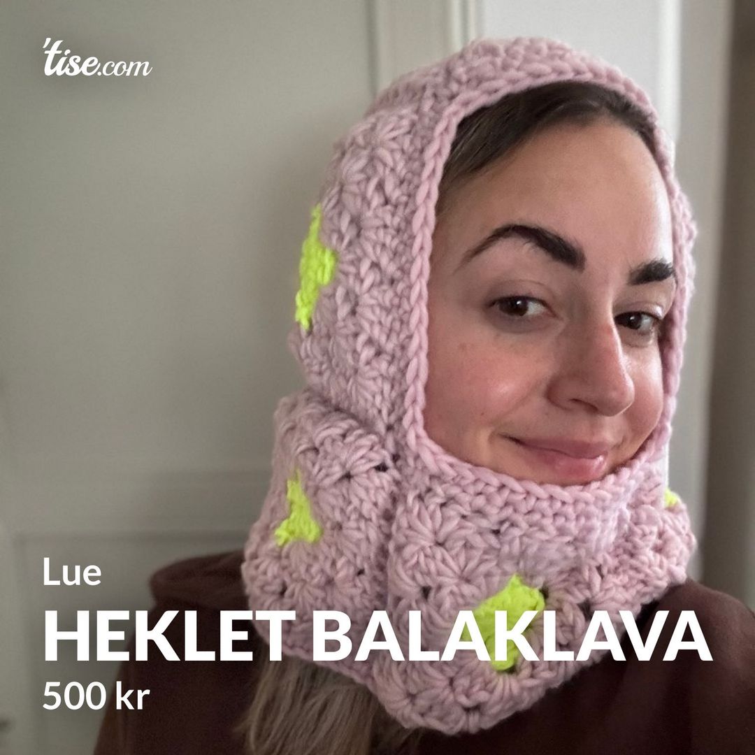 Heklet balaklava