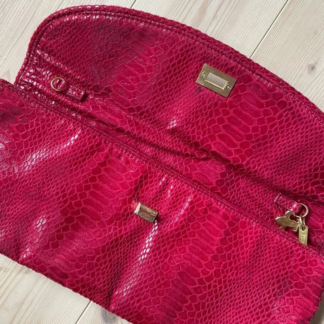 Rød vintage clutch