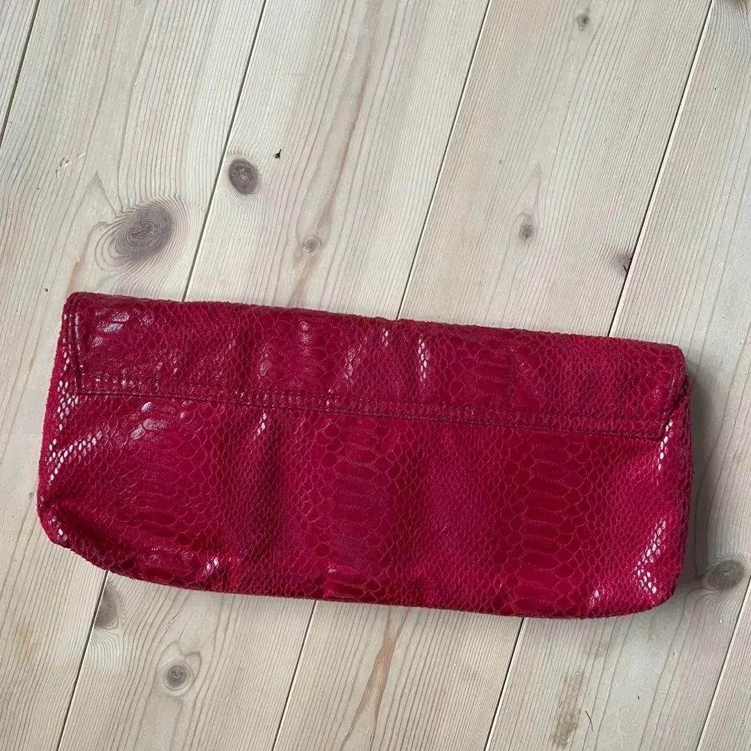 Rød vintage clutch