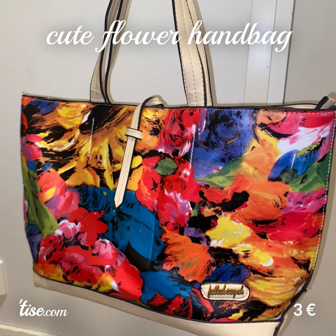 cute flower handbag