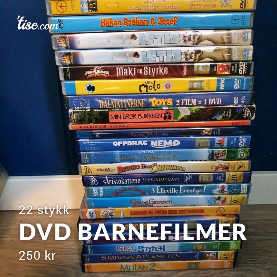 Dvd Barnefilmer